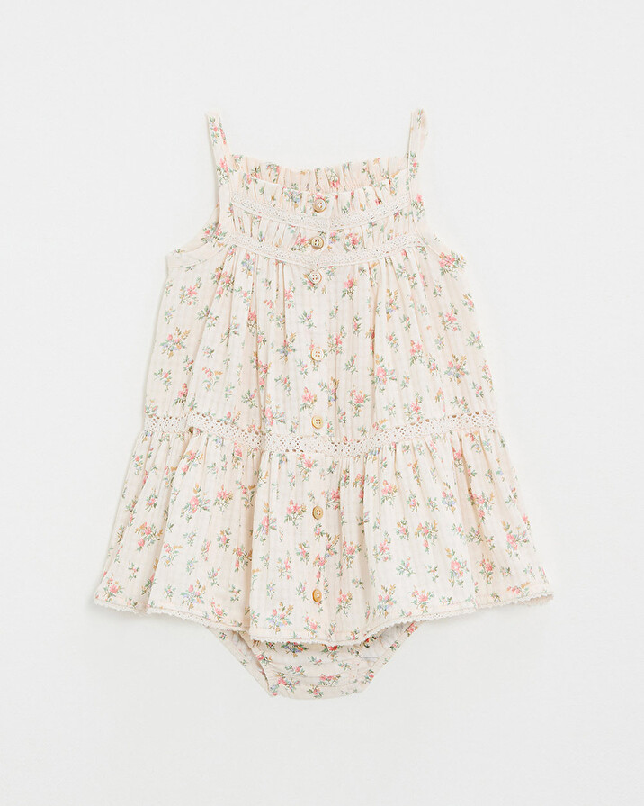 Robes à bretelles Imprimé fleurs Natalys