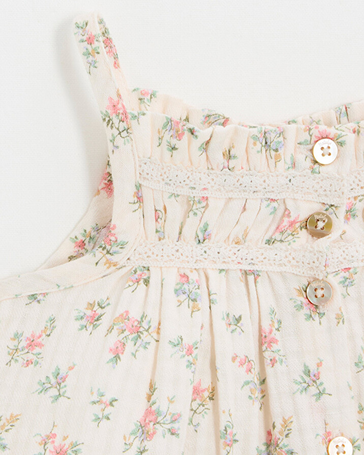 Robes à bretelles Imprimé fleurs Natalys