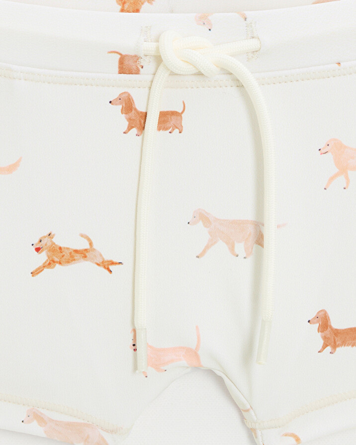 Short de bain anti UV Imprim&eacute; chiens  Natalys