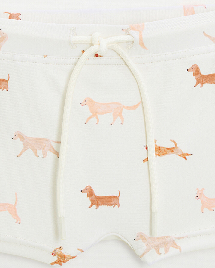Short de bain enfant anti UV Imprimé chiens Natalys