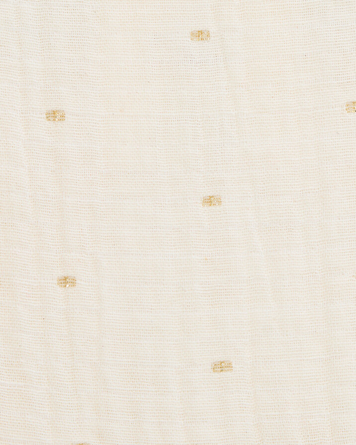 Robe à pois lurex Coloris écru Natalys
