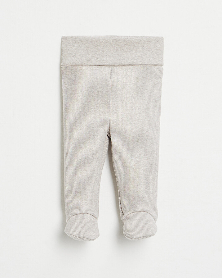 Ensemble en coton brodé Coloris beige chiné Natalys
