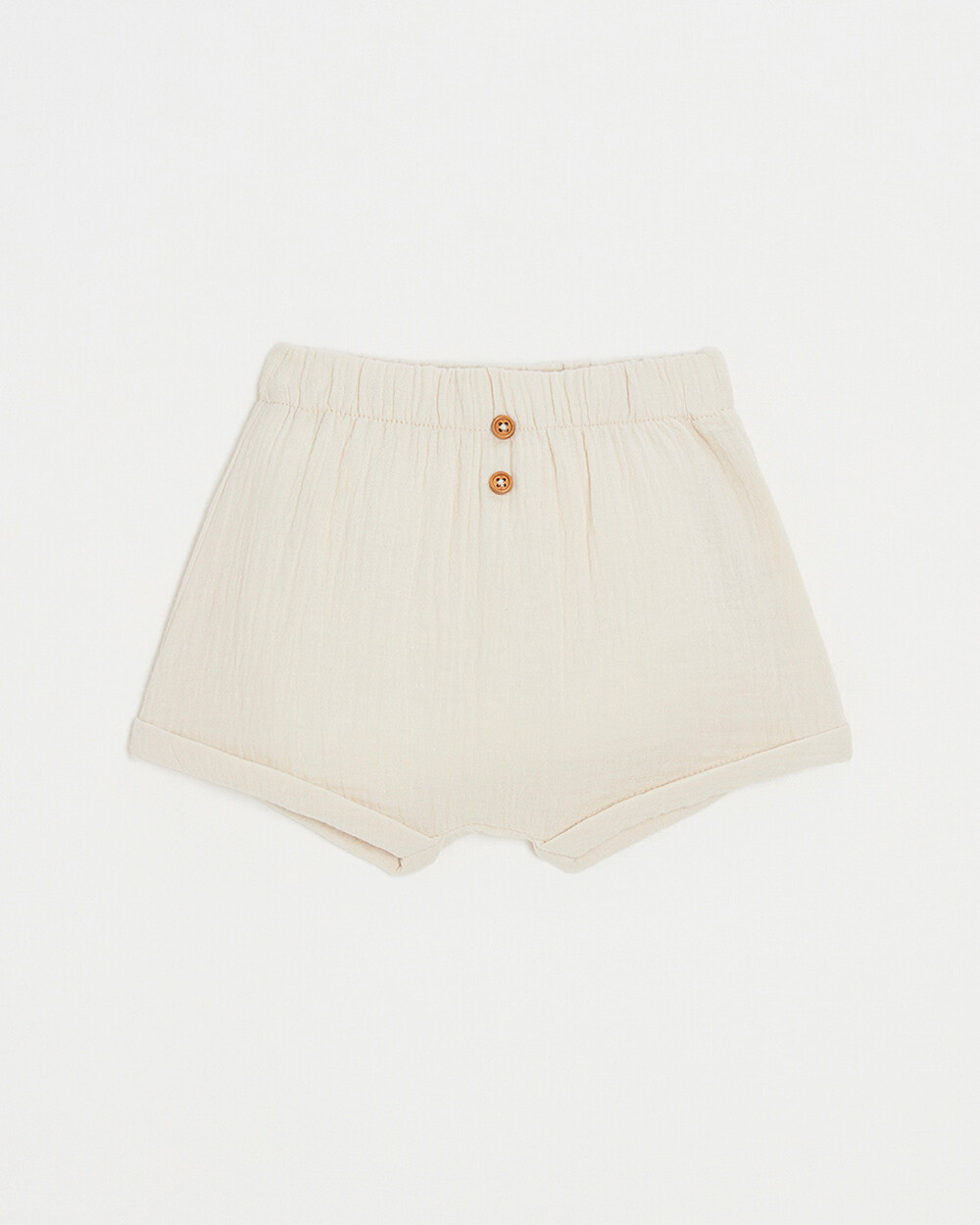 Short en gaze de coton Coloris beige Natalys