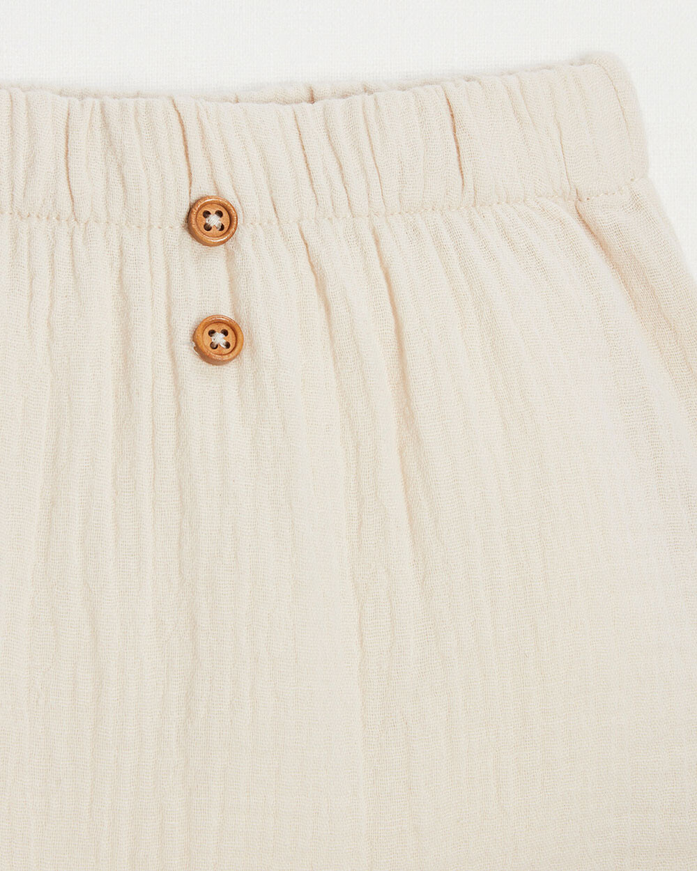 Short en gaze de coton Coloris beige Natalys