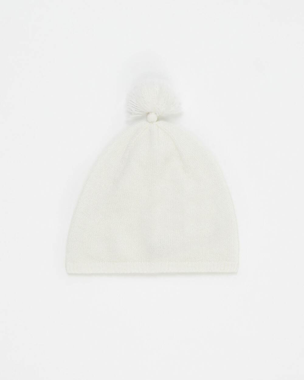 Bonnet en laine Mérinos Coloris écru Natalys