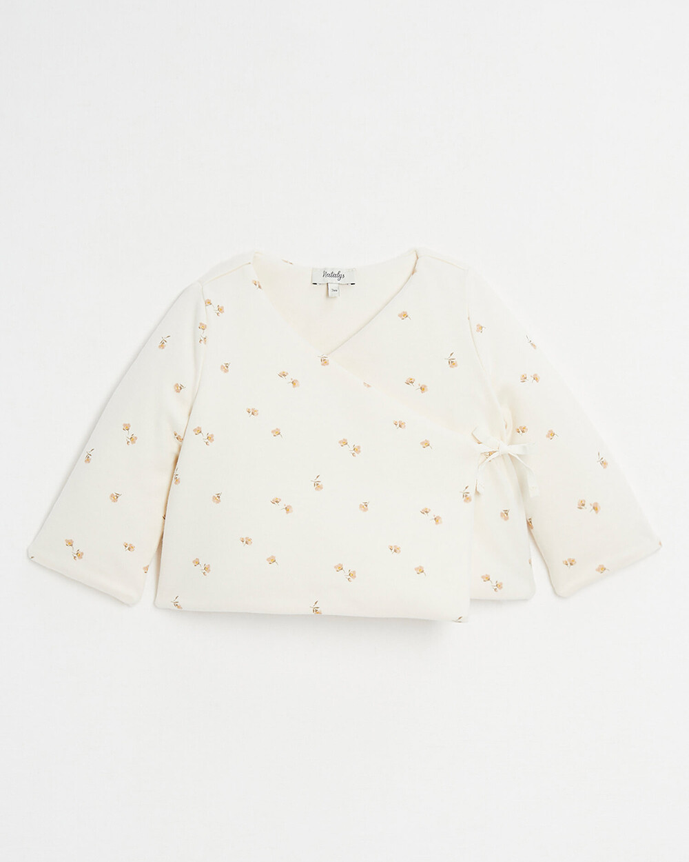 Brassi&egrave;re crois&eacute;e ouatin&eacute;e Imprim&eacute; fleurs  Natalys