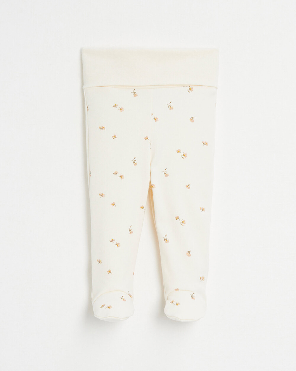 Caleçon à pieds en coton Imprimé fleurs Natalys