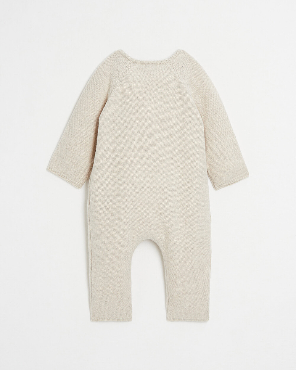 Combinaison longue en tricot Coloris beige chiné Natalys