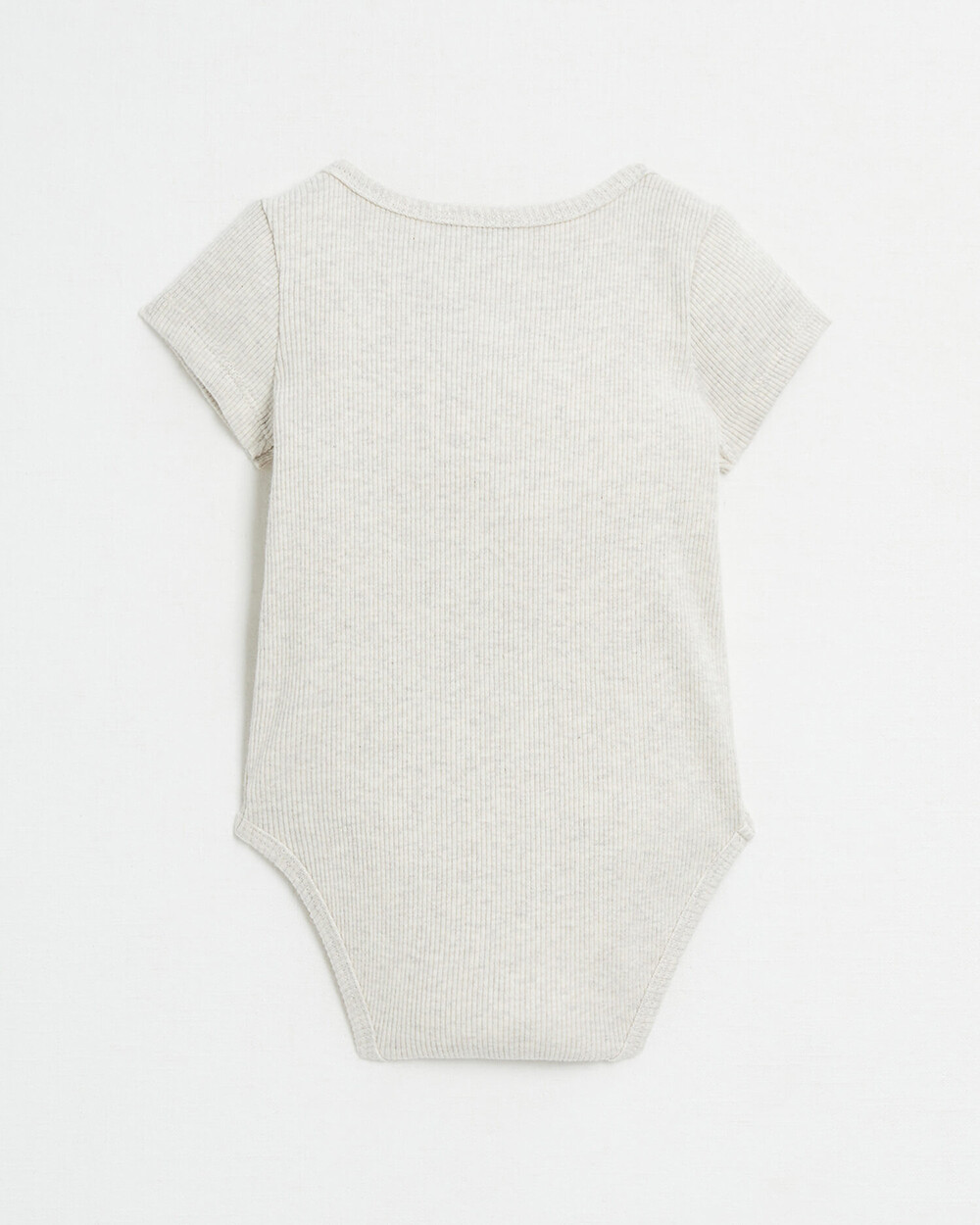 Body croisé brodé Trésor Coloris beige chiné Natalys