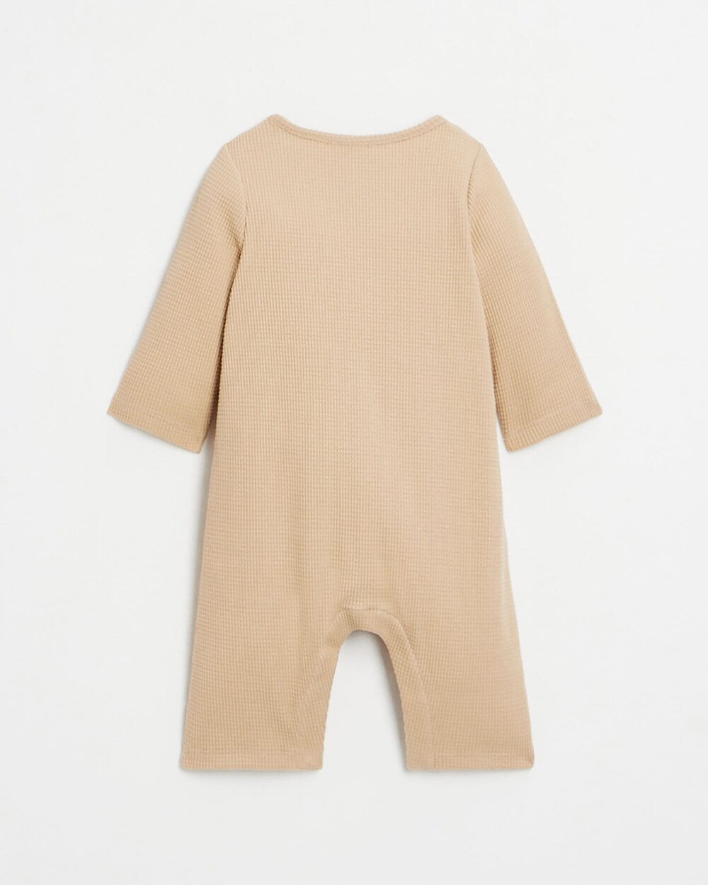 Combinaison brod&eacute;ee sans pied Coloris camel  Natalys