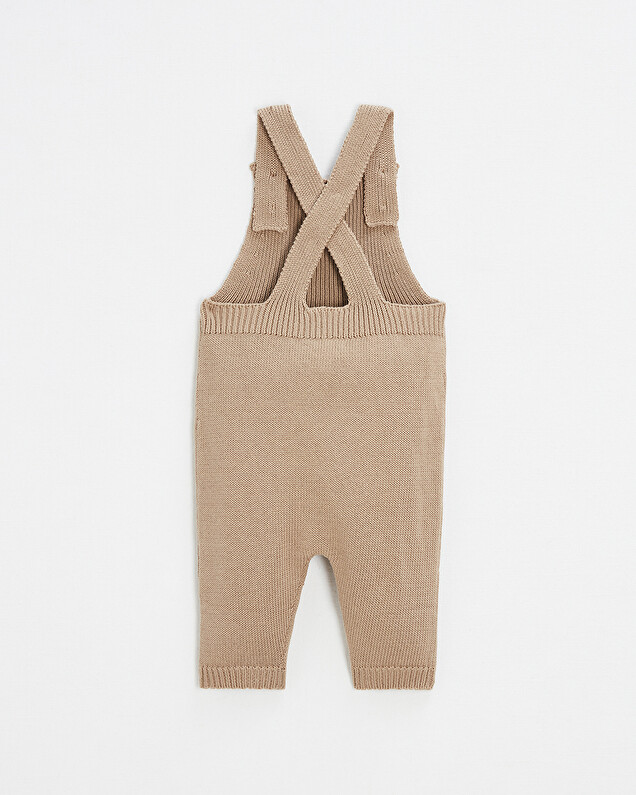salopette en tricot Coloris camel Natalys