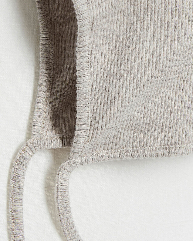 Béguin en côtes Coloris beige chiné Natalys