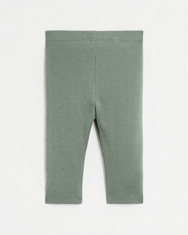 Caleçon sans pied en coton Coloris vert Natalys