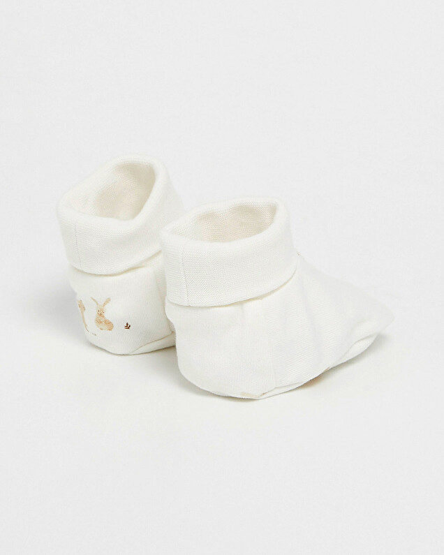 Chaussons en coton Imprimé lapins  Natalys