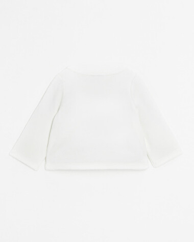 Brassi&egrave;re brod&eacute;e velours Coloris &eacute;cru  Natalys