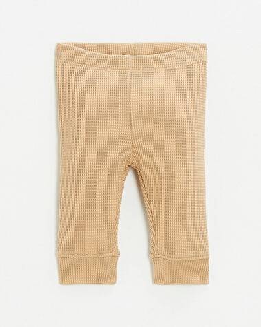 Cale&ccedil;on en coton Coloris camel  Natalys