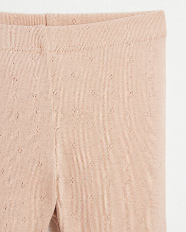 Cale&ccedil;on sans pied en coton Coloris bois de rose  Natalys