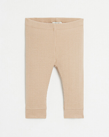 Cale&ccedil;on sans pied en coton Coloris camel  Natalys