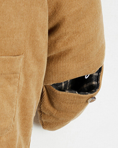 Combi-pilote en velours Coloris camel  Natalys