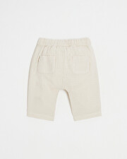Pantalon en gaze de coton Coloris beige  Natalys
