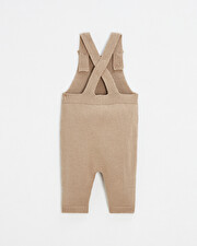 salopette en tricot Coloris camel Natalys