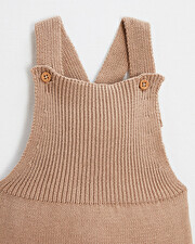 salopette en tricot Coloris camel Natalys