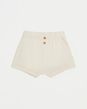 Short en gaze de coton Coloris beige Natalys
