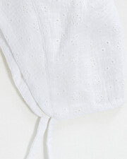 Béguin en broderie anglaise Coloris écru Natalys