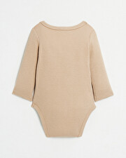 Body crois&eacute; brod&eacute; Chaton Coloris camel  Natalys