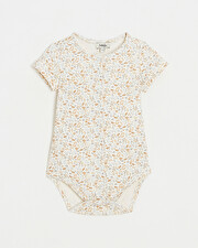 Body manches courtes Imprim&eacute; fleurs  Natalys