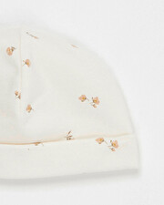 Bonnet de naissance Imprimé fleurs Natalys