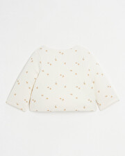 Brassi&egrave;re crois&eacute;e ouatin&eacute;e Imprim&eacute; fleurs  Natalys