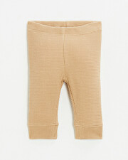 Cale&ccedil;on en coton Coloris camel  Natalys