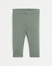 Caleçon sans pied en coton Coloris vert Natalys
