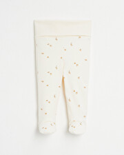 Caleçon à pieds en coton Imprimé fleurs Natalys