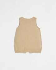 Combinaison en gaze de coton Coloris camel Natalys