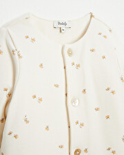 Combinaison longue en coton Imprimé fleurs Natalys