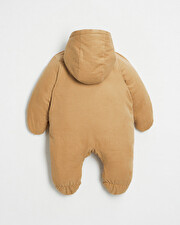 Combi-pilote en velours Coloris camel Natalys