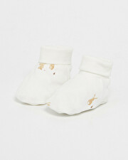 Chaussons en coton Imprimé lapins Natalys