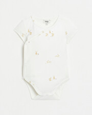 Body croisé manches courtes Imprimé lapins Natalys