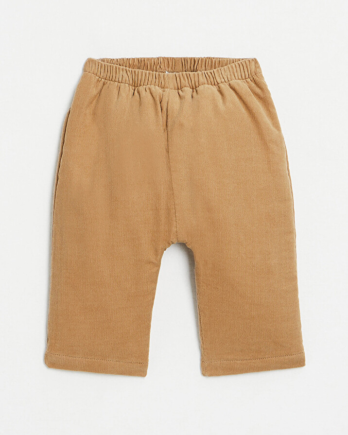 Pantalon en velours Coloris camel  Natalys