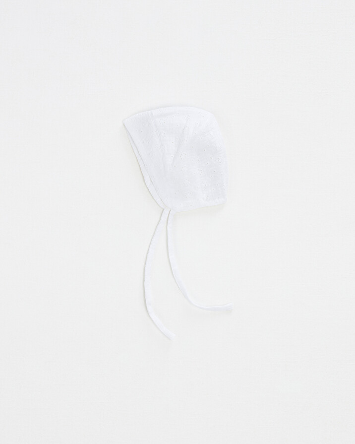 Béguin en broderie anglaise Coloris écru Natalys