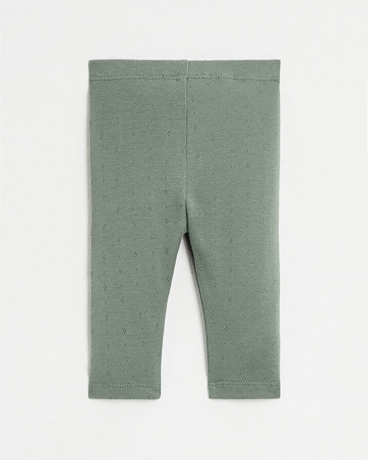 Caleçon sans pied en coton Coloris vert Natalys