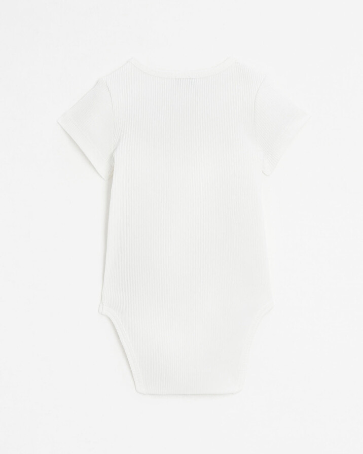 Body croisé brodé Trésor Coloris écru Natalys