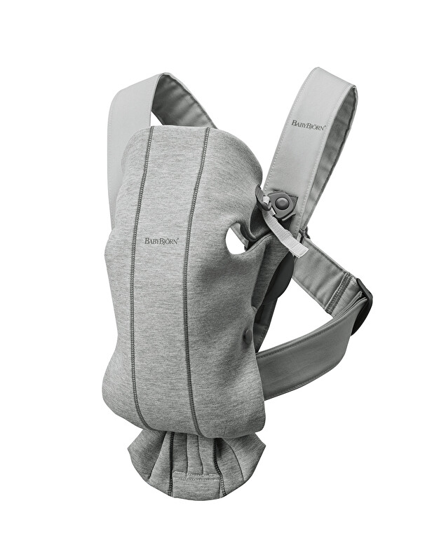 Porte-bébé Mini Jersey 3D Coloris gris clair  Babybjörn