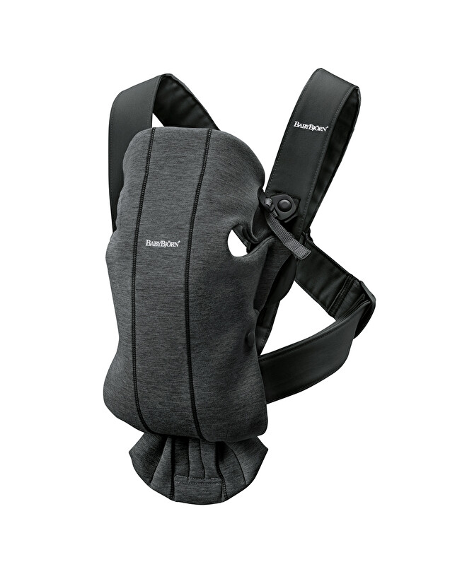 Porte-bébé Mini Jersey 3D Coloris gris charbon  Babybjörn