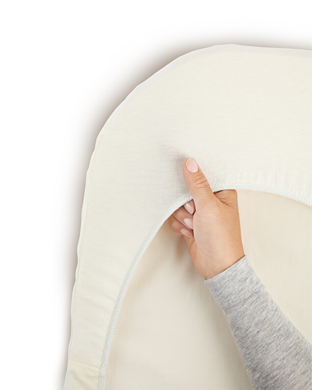 Drap housse berceau Coloris blanc Babybjörn