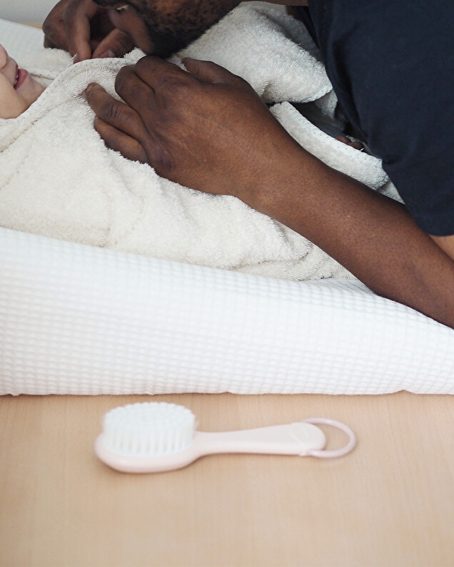 Housse pour matelas à langer Sofalange Coloris blanc  Béaba