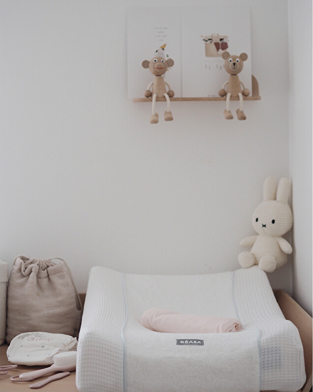 Housse pour matelas à langer Sofalange Coloris blanc  Béaba