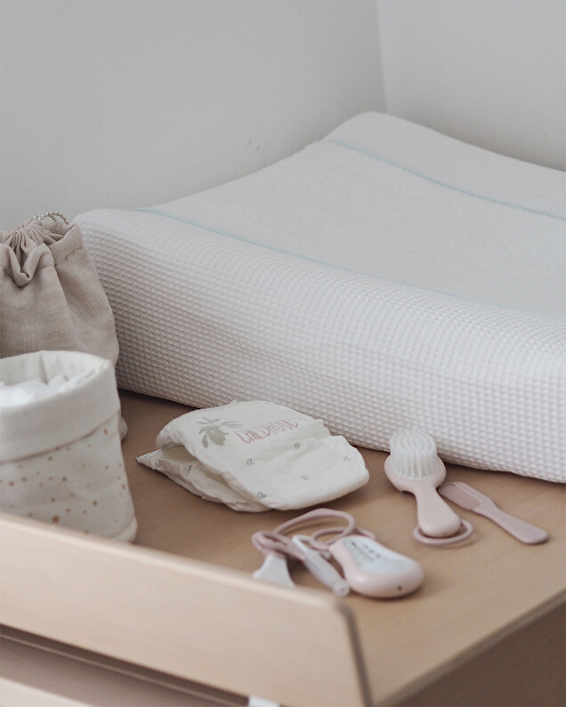 Housse pour matelas à langer Sofalange Coloris blanc  Béaba